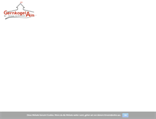 Tablet Screenshot of gernkogelalm.at